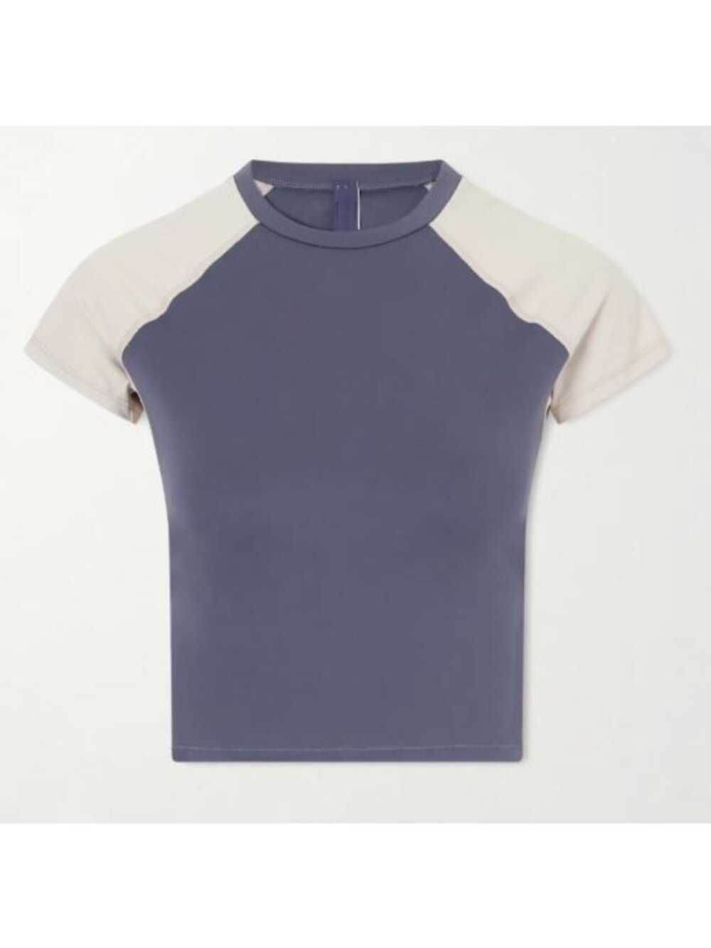 NWT NIKE x SKIMS MATTE SHINE MIX CROP S/S DEEP ROYAL TOP SMALL